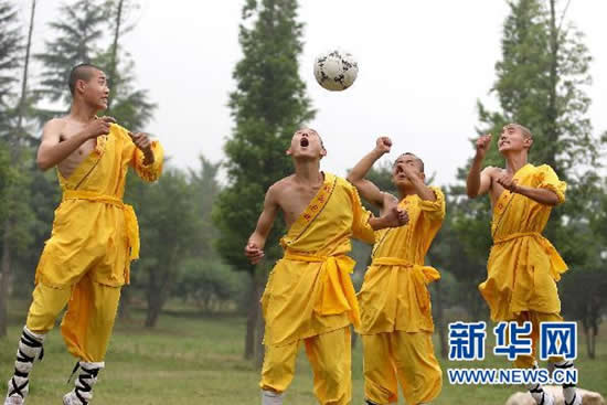 Футбол в стиле Шао-Линь