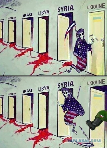 Китайский Дракон и Русский Медведь против США