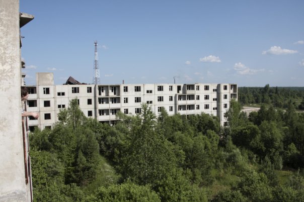 Последний житель брошенного городка в Сибири