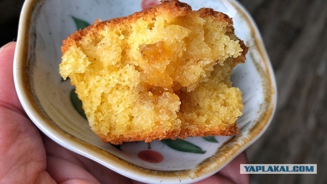 Пироги для чайников 4. Шарлотка из кукурузной муки.