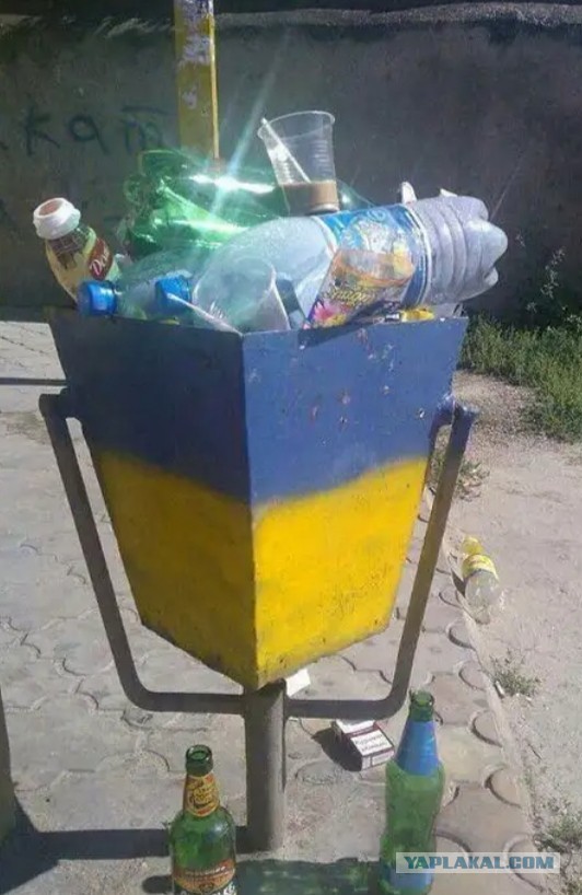 Бойцы ДНР водружают флаги в Николаевке