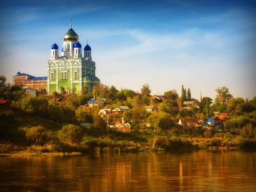Елец собор река сосна