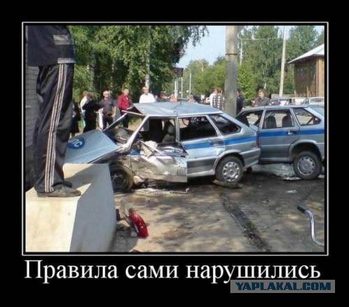 ДПС сбили велосипедиста