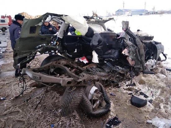 Авария на трассе Самара-Уфа-Челябинск