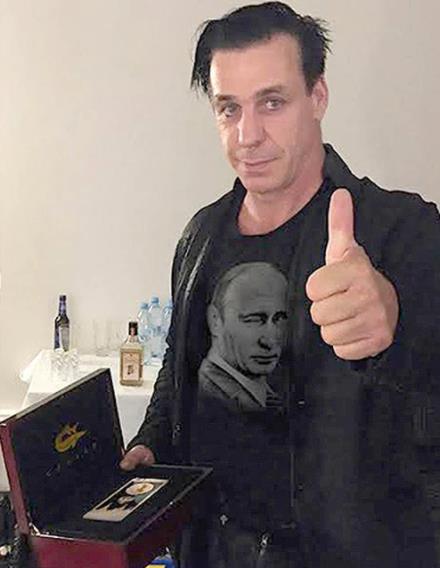 Группа Rammstein в поддержку РФ, включила песню Газманова на концерте в Таллине