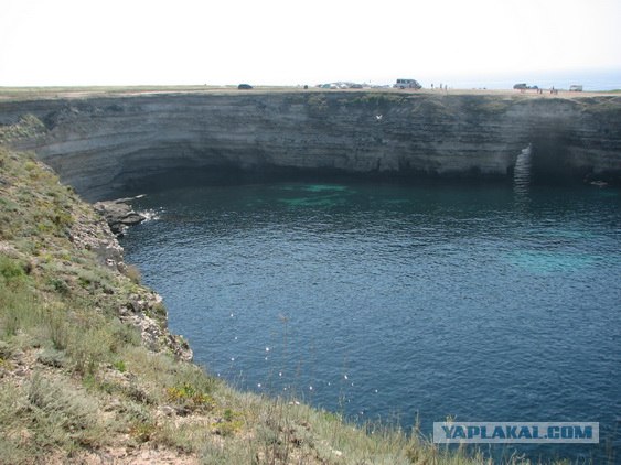Мыс Тарханкут - самая западная точка Крыма.