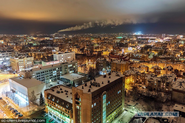 Фото некоторых городов с высоты