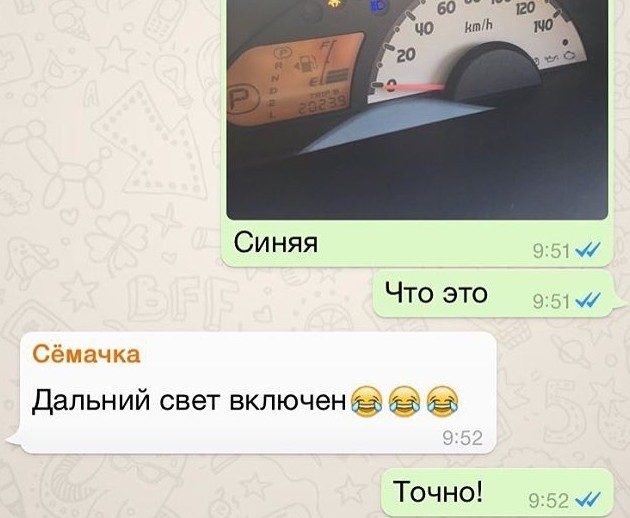 Женщинам за рулём посвящается! Это шедевры!