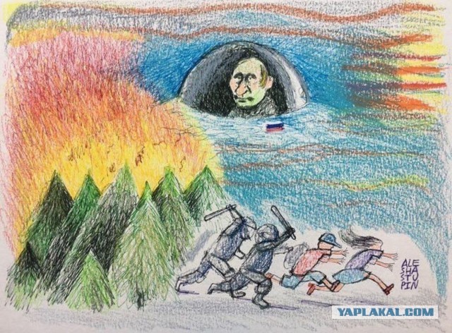 Россия в августе 2019 года одной картинкой