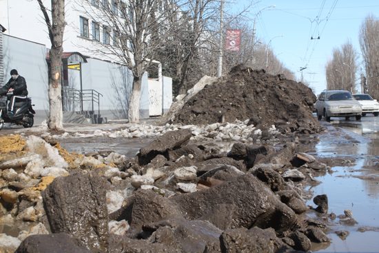 Саратов - грязный город