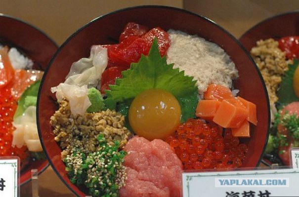 Японская пластиковая еда