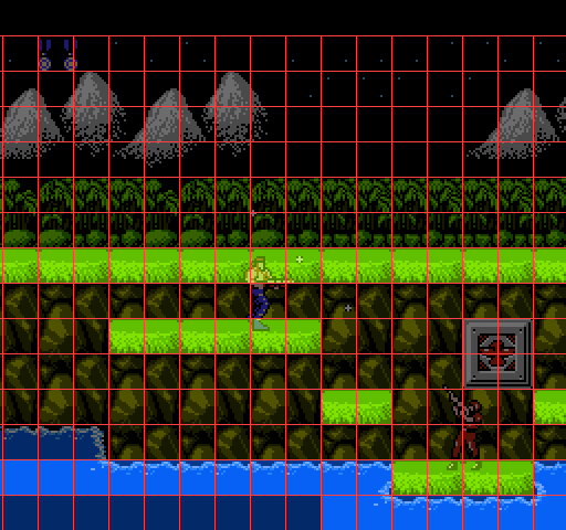 Внутренняя структура игры Contra