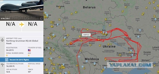 Украину начали массово покидать частные самолеты