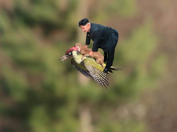 Фотожабы: Наклонившийся Ким