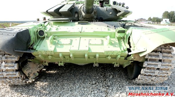 Т-72Б3 после удара