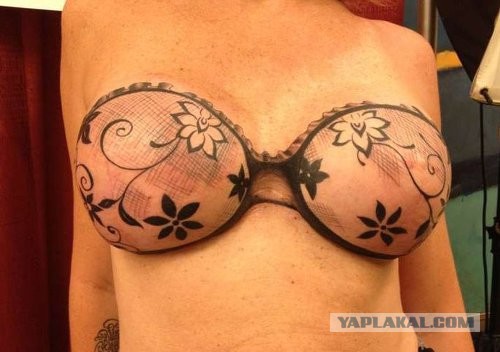 15 татуировок, которые превратили шрамы от рака груди в произведения искусства
