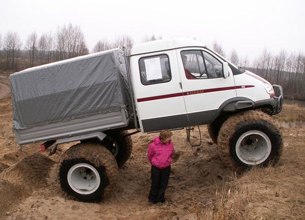 Бездорожье диктует свой дизайн