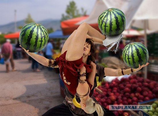 Фотожаба: Фигурист