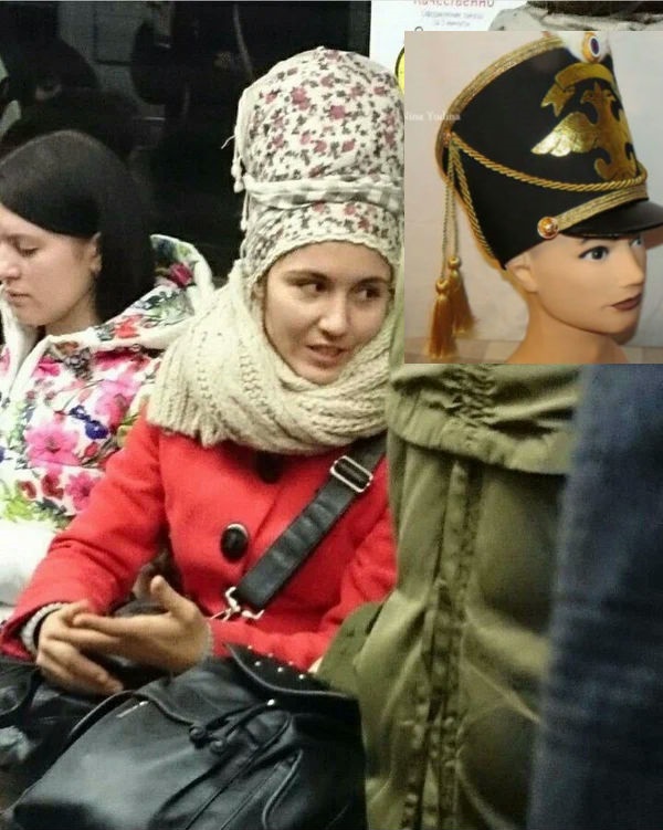 Свежие модники из российского метрополитена