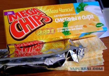 В России заканчиваются чипсы Pringles