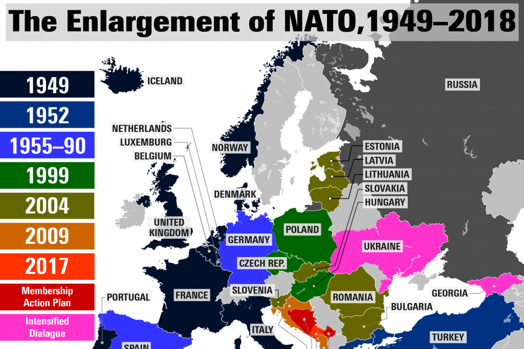 Последняя страна в нато. Карта расширения НАТО В Европе. НАТО 1949 карта. Границы НАТО 1991 года на карте. Страны НАТО И страны Евросоюза таблица.