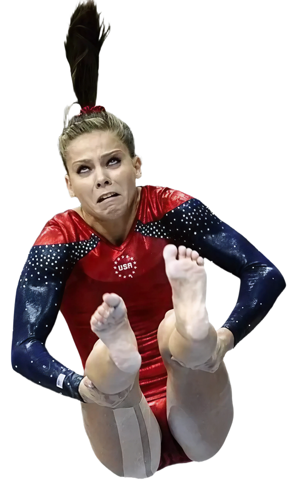 Фотожаба Гимнасточка