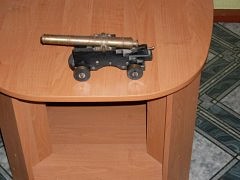 Сделал пушку