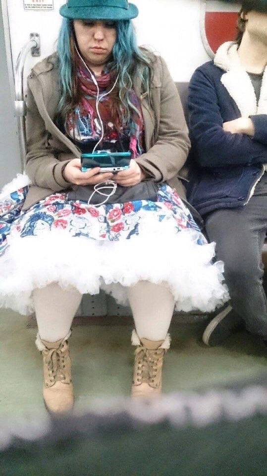 Модники из российского метрополитена