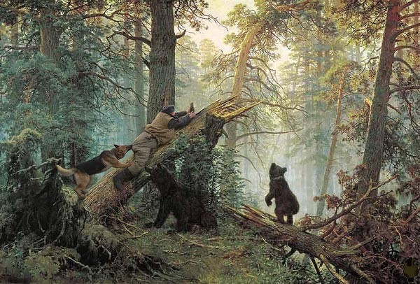 Фотожаба: Охотник и его верный пес
