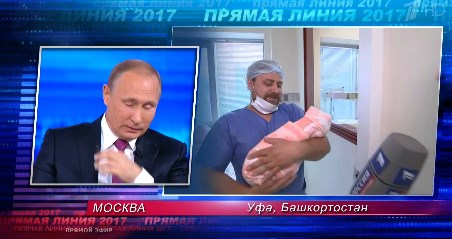 Прямая линия с В. В. Путиным