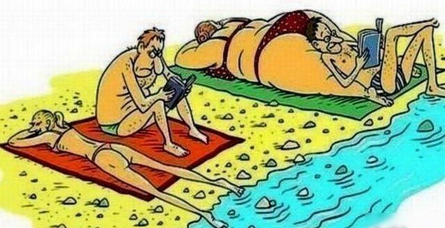 Девушки на пляже. Фотоохота.