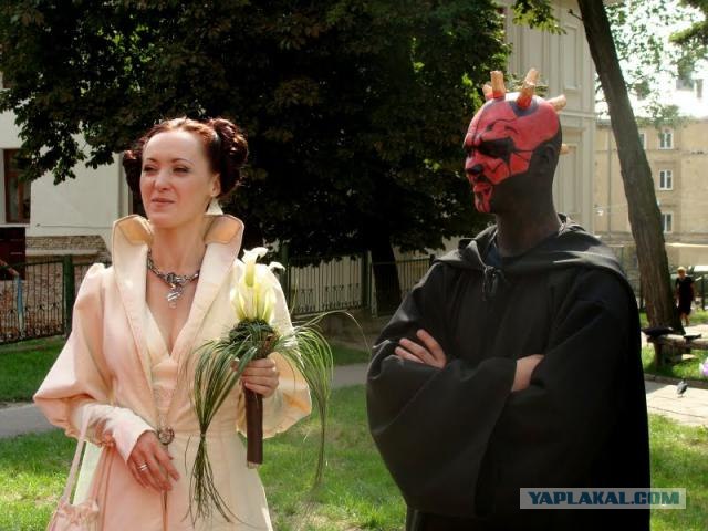 Свадьба в стиле Звездных Войн