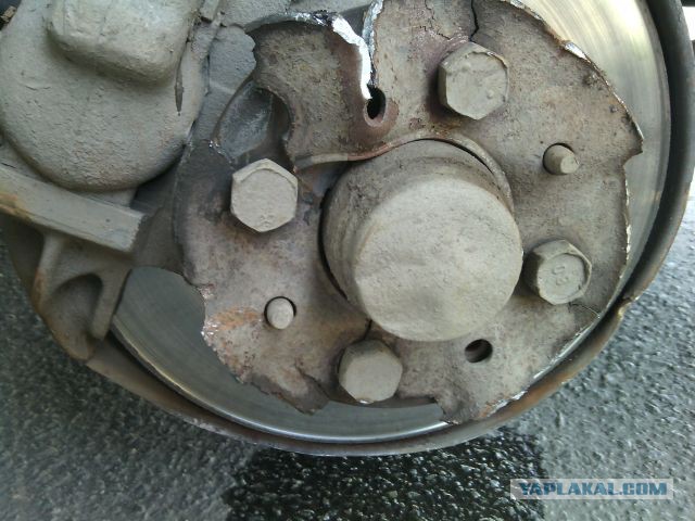 Колесо сломалось!