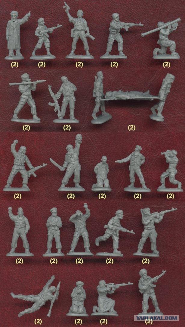 Игрушечные солдатики современности