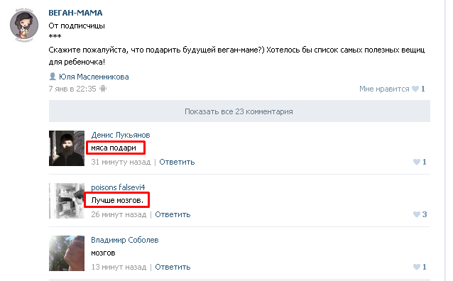 Веган-мама.