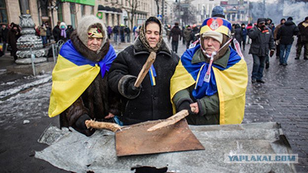 Украинцы на митинге потребовали вернуть тарифы как при Януковиче