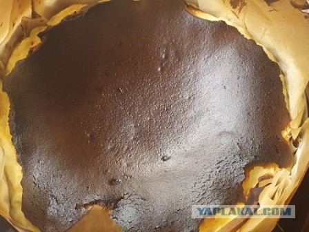 Баскский сожженный чизкейк "Сан-Себастьян"