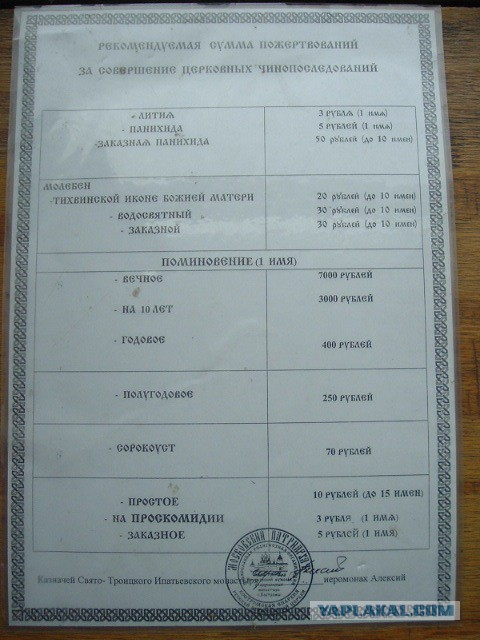 Ничего святого, просто бизнес