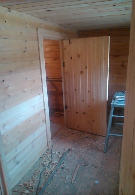 Строим баню