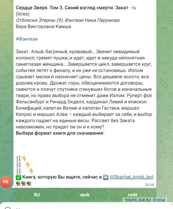 Электронная книга. Ваш опыт.
