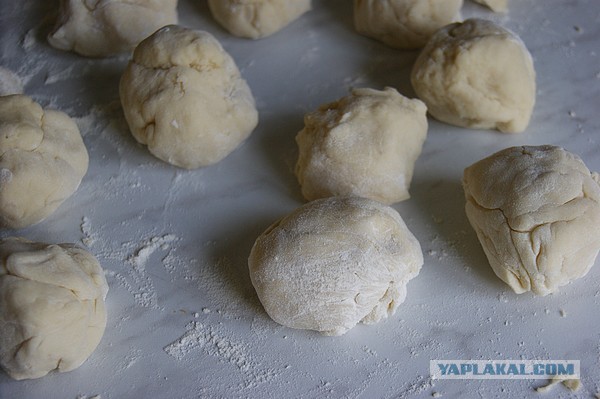 Лепешки жареные, С разными начинками