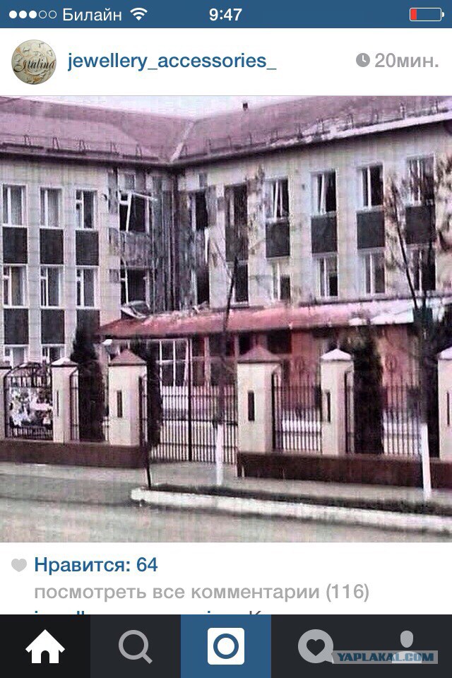 Боевики в центре Грозного