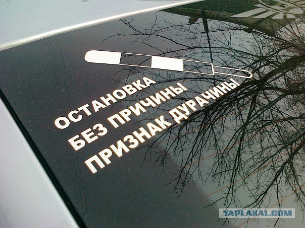 Надписи на авто.