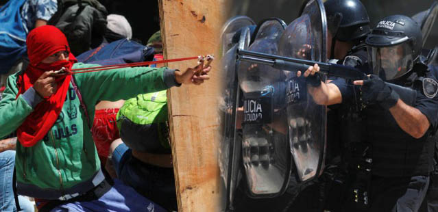Огонь, камни и кровь. В Аргентине вспыхнули массовые беспорядки из-за пенсионной реформы