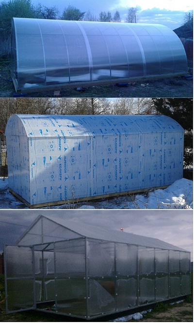 Тепличка на даче