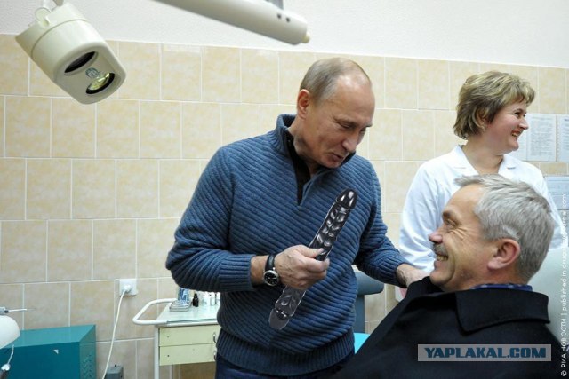 Фотожаба: Стоматолог Путин