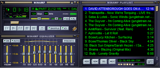 Утерянное искусство скинов для Winamp