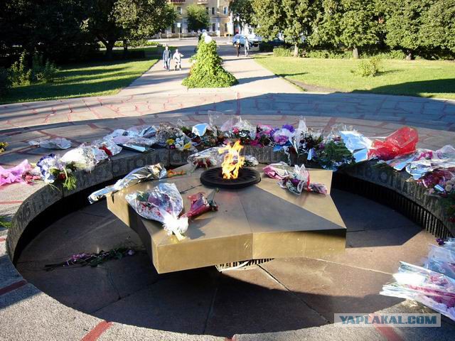 День Победы в моем городе,