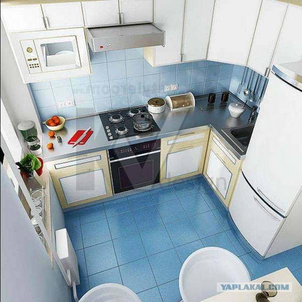 Прошу совета по планировке крошечной кухни.