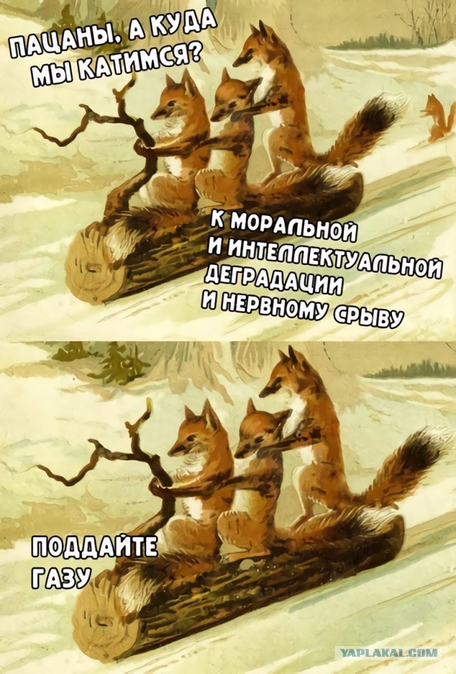 Молодежь больше ничего не хочет...